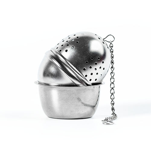 Oeuf Infuseur 4 cm, avec socle métallique