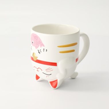 Tasse Chat Kawaii Rose [TASKAWR]
