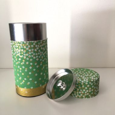 Boite washi Jasumi verte 150G ouverte