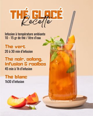 Recette thé glacé