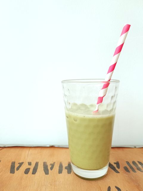 Recette de matcha latte glacé