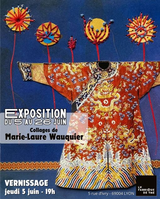 Expo des collages de Marie-Laure Wauquier | 5 au 26 juin 2025